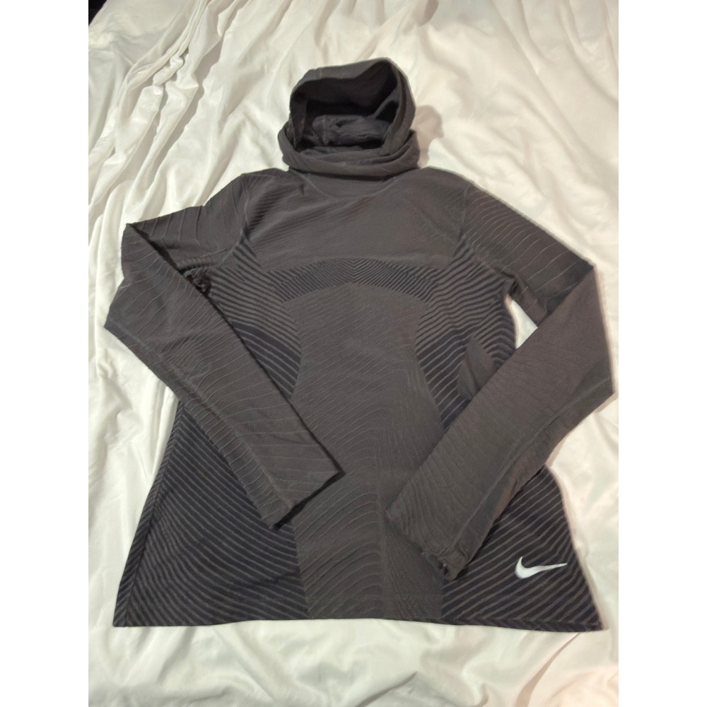 Nike‎ Element Long Sleeve Running Hoodie Slim Fit Womens Size M